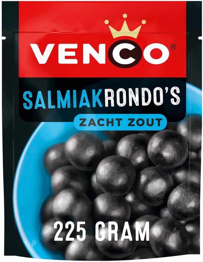 Venco Salmiak Rondo’s stazak - 10 x 235 gram