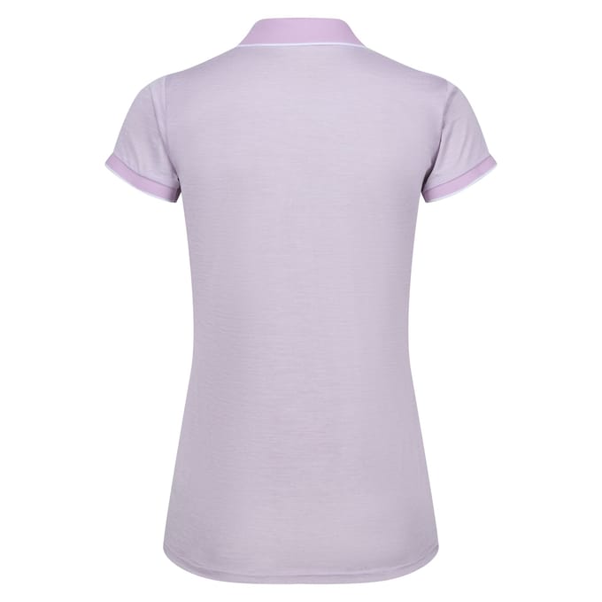 Regatta Dames/dames Remex II Polo Hals T-Shirt (Lila Vorst)