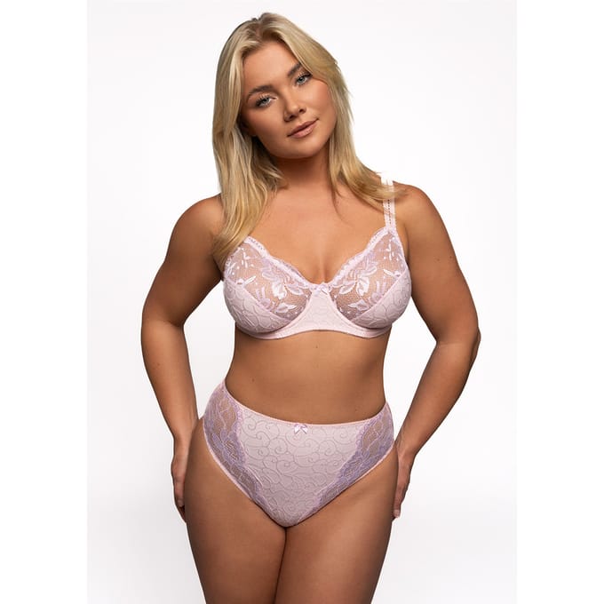 Elbrina High Waist Slip - Dames - Light Pink - M