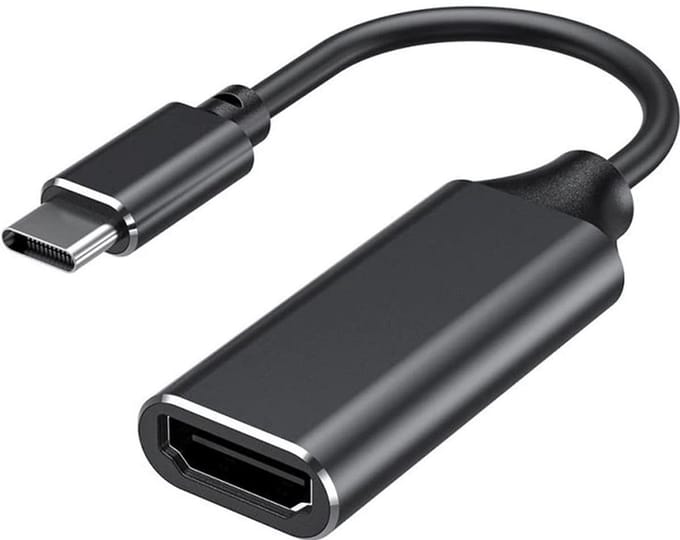 USB C naar HDMI 4K Adapter - Geschikt voor Apple MacBook Air en Pro