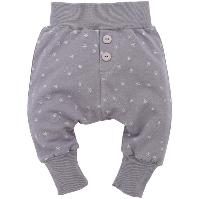 Pinokio Jogger Magic grijs met glittersterretjes maat 62