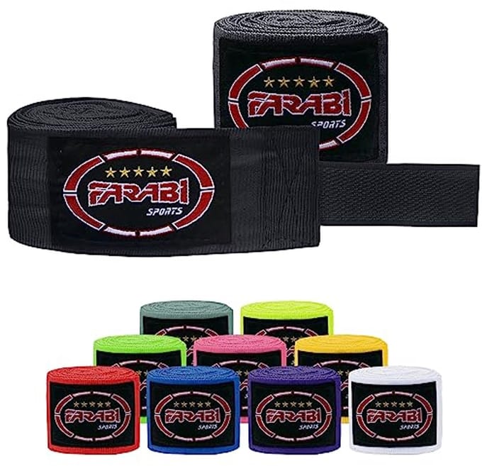 Boksbandages van 2,5 en 4 meter voor MMA, Muay Thai, training en kickboksen