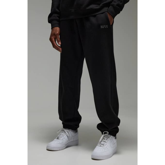 Heren Actieve Oversized Jogger | Black | Size 2XL