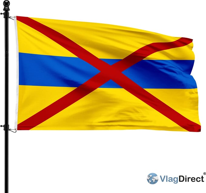 Grimbergse vlag - Gemeente Grimbergen vlag - 90 x 150 cm.