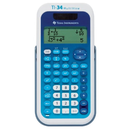 Texas Instruments TI34 Multiview - Wetenschappelijke rekenmachine