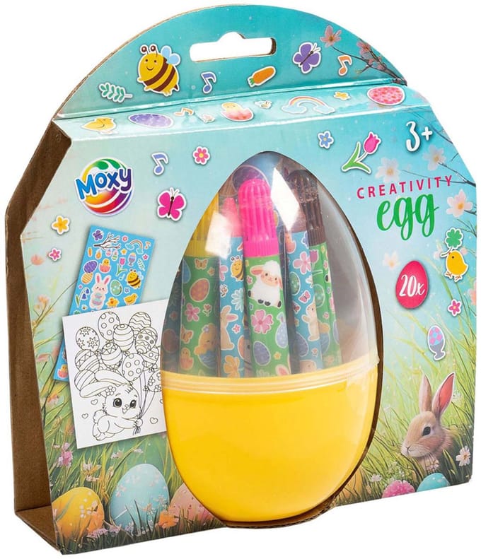 Creative Craft Group knutselset Pasen - markers en krijtjes voor kinderen.