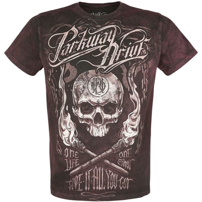 Parkway Drive T-shirt - Flame Alive - S tot L - voor Mannen - roest