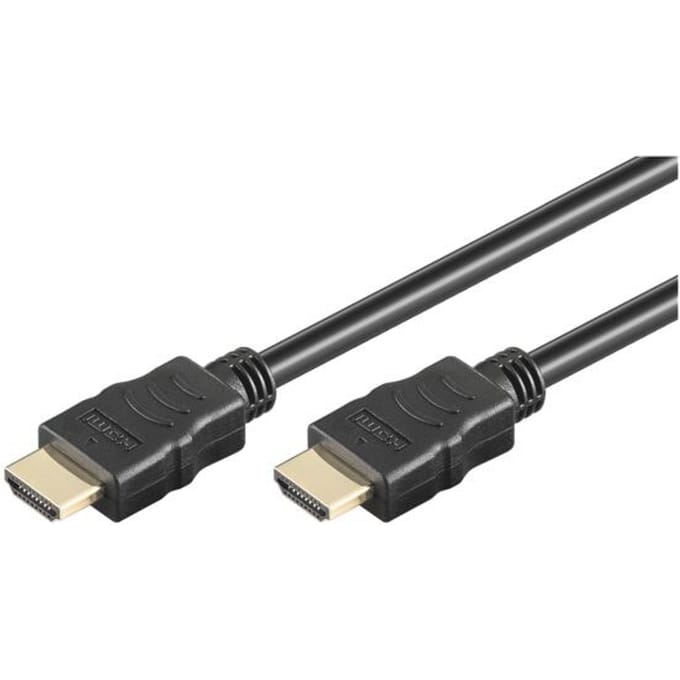 Goobay Standard High Speed HDMI-kabel met Ethernet – 4K/60 Hz – 18 Gbit/s – 5 m – zwart