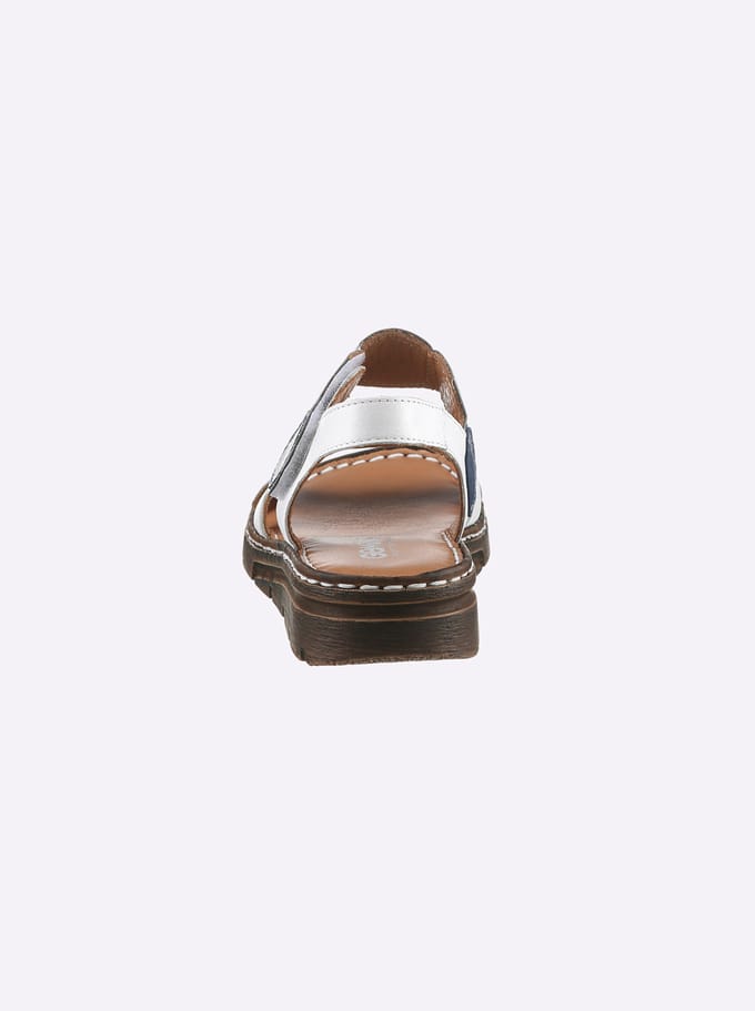 Sandalen met sleehak Gemini -