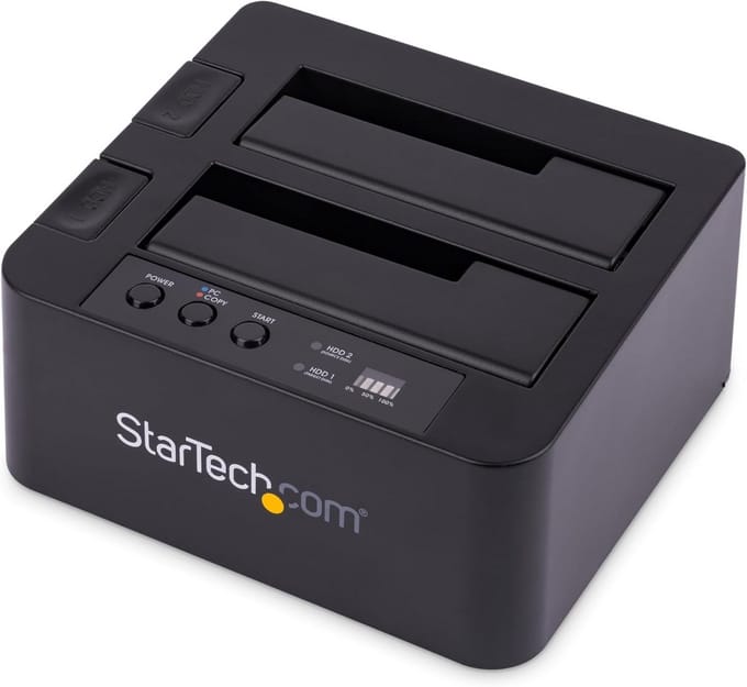 Standalone USB 3.1 Duplicator voor HDD en SSD, 10Gbps Dockingstation voor Schijven