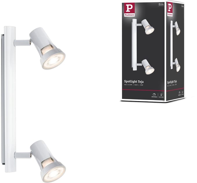 Spotlight Teja GU10 230V max. 2x10W dimbaar Wit