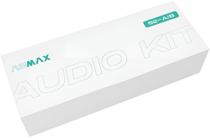 ASMAX S2 A/B Audio- en Microfoon Montagekit - Maat - Bluetooth Intercom
