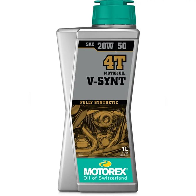Motorfiets motorolie Motorex V-SYNT 4T 20W50