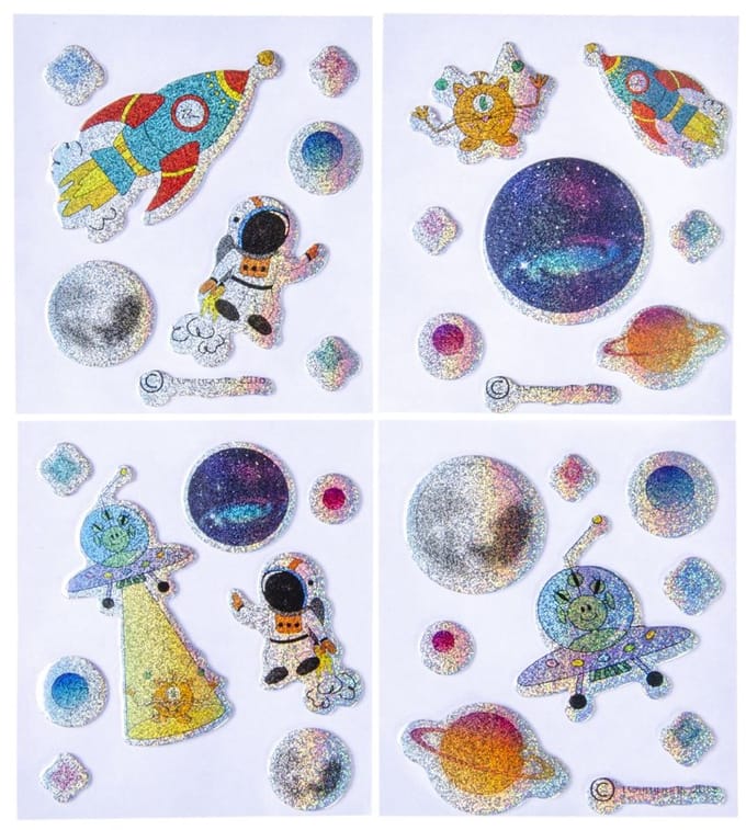 Duckiez stickers Ruimte - 1 stuk