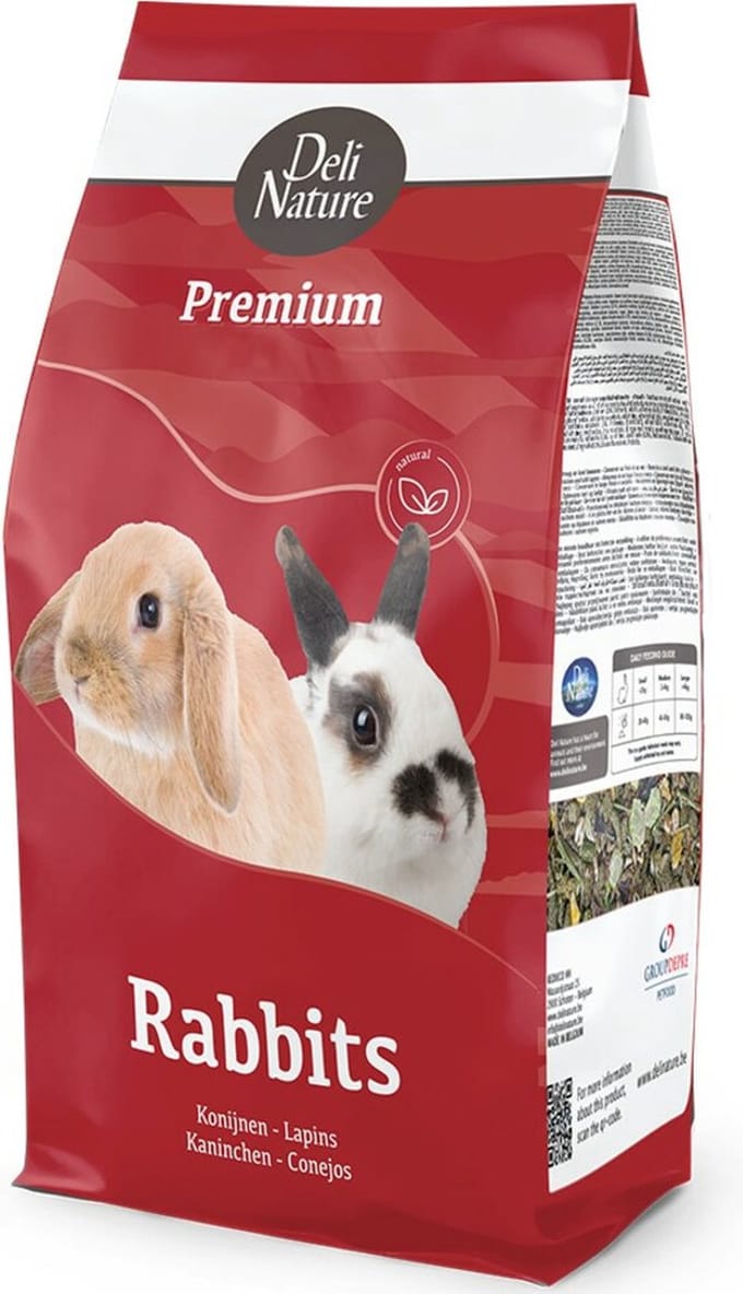 10x Deli Nature Premium Konijnen 800 gr