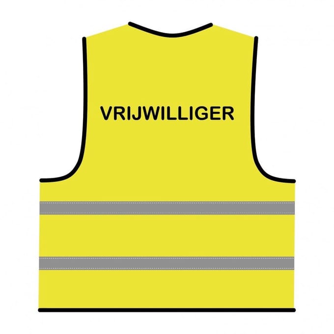 Vrijwilliger hesje geel