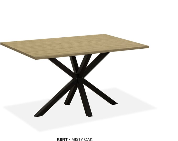 Maxfurn - Eettafel | Zeer krasvast | Kleur: Misty oak| Afmeting 220x100cm