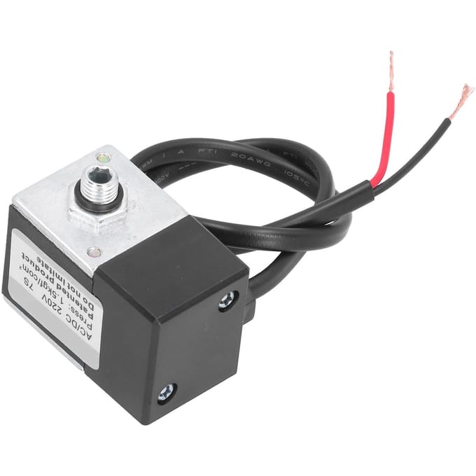 Vertraagde Solenoïde Klep Elektrisch Messing Luchtcompressor Pomp Accessoires ACDC 220V