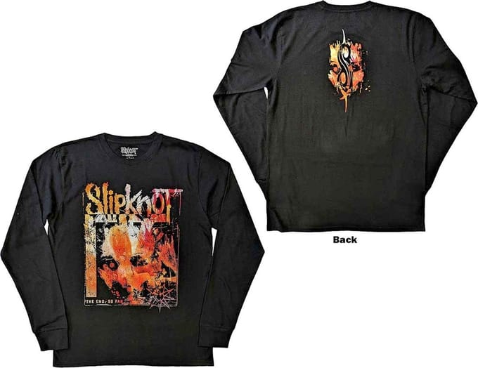 Slipknot - The End, So Far Pepper Longsleeve shirt - M - Zwart