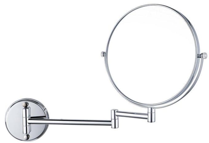 Fugaflow make-up spiegel - 20cm - rond - chroom -