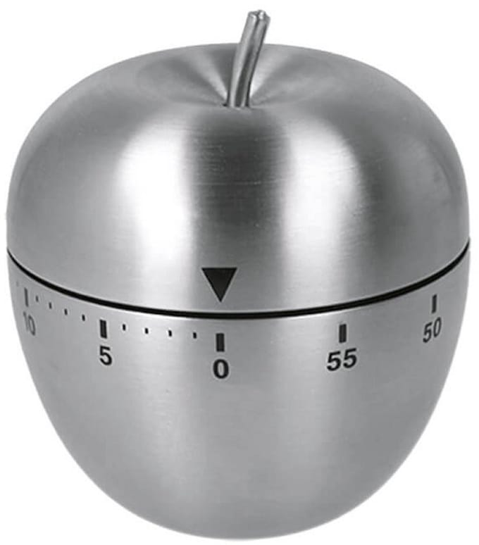 Metaltex Rvs Timer Appel 60 Minuten