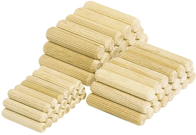 wolfcraft - Deuvel 8mm - 40 Deuvels - 8 x 40 mm - 2908000