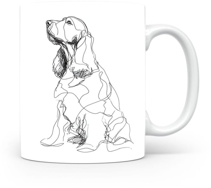 Beker Engelse Cocker Spaniel