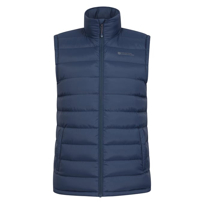 Mountain Warehouse Heren Seasons II gewatteerd gilet (Marine)