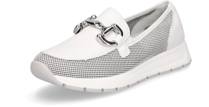 Remonte dames veterschoenen wit