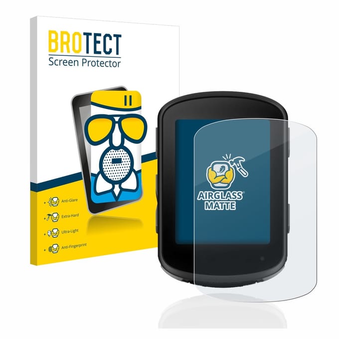 BROTECT - Screenprotector voor Garmin Edge 540 / Edge 840 - Folie Beschermfolie Beschermglas matte