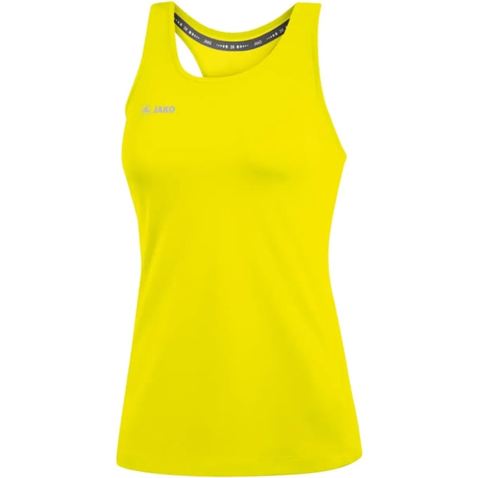 Jako Run 2.0 Tanktop Dames - Fluogeel - Maat 38