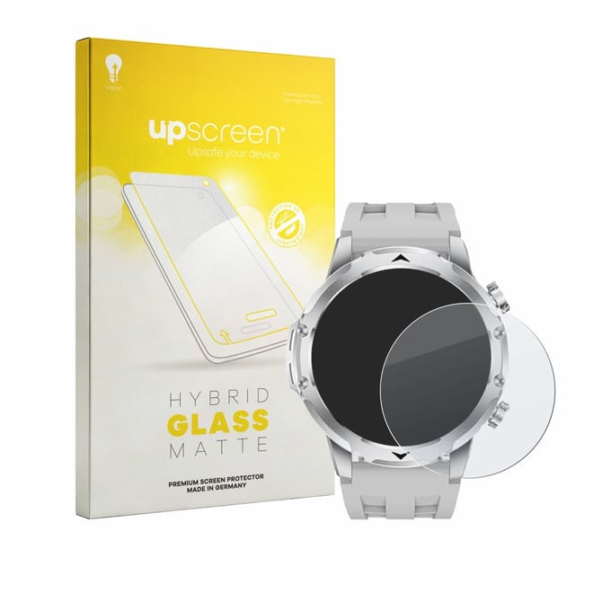 upscreen - Screenprotector voor FitVigor Smartwatch 1.53" - Folie Beschermfolie Beschermglas matte