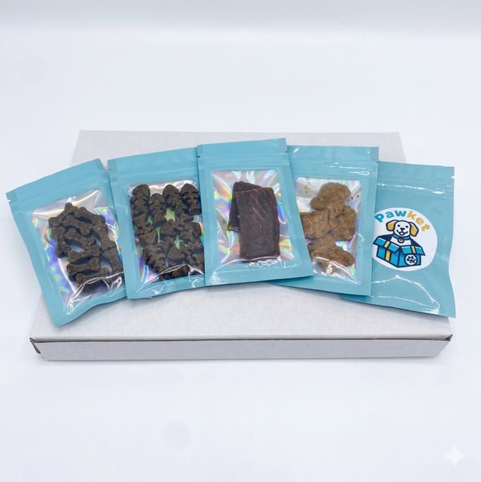 Test-Pawket - hondensnacks - hondensnoepjes - hondenkoekjes - hond