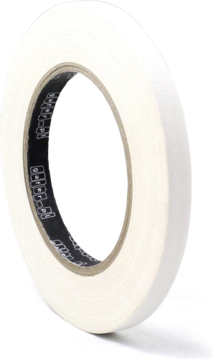 Gafer.pl Pro Matt Gaffer Tape 12mm x 25m Wit