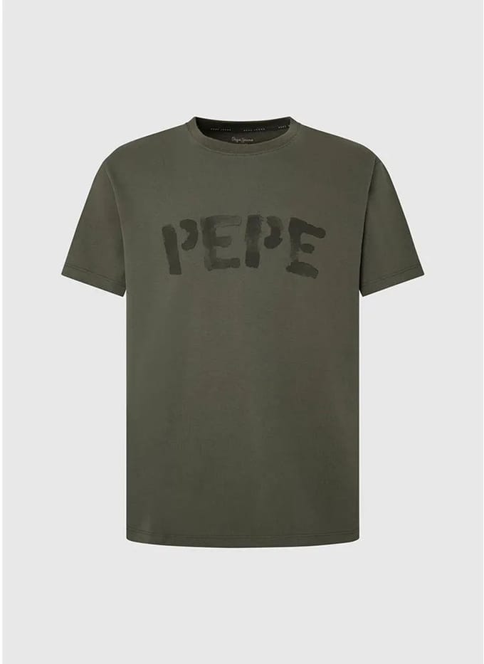 Pepe Jeans Rolf T-shirt Met Korte Mouwen Groen M Man