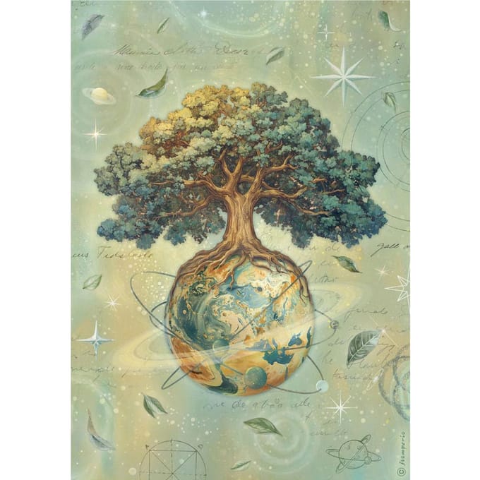 Motief strozijde "A New Beginning - The World Tree"