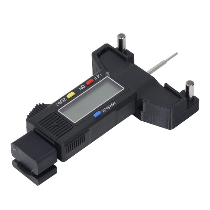 2GT Distributieriem Spanningmeter Synchrone Riem Spanningstester voor X1 P1P 3D Printer 0?25,4 mm gray