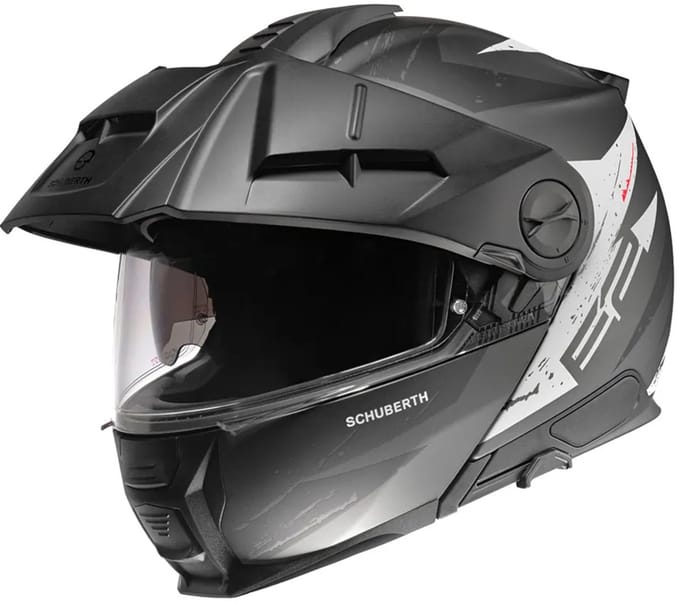 Schuberth E2 Explorer Grijs Systeemhelm - Helm