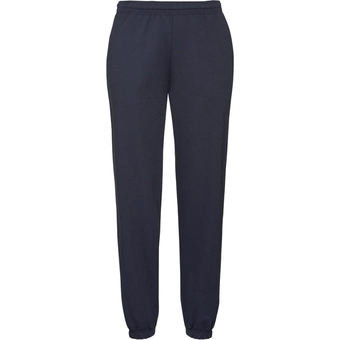 Fruit of the Loom Heren Klassiek Elastisch Manchet Joggingbroek (Deep Navy)
