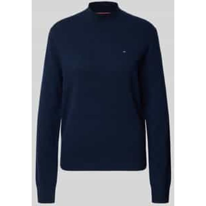Regular fit pullover van een mix van wol en kasjmier