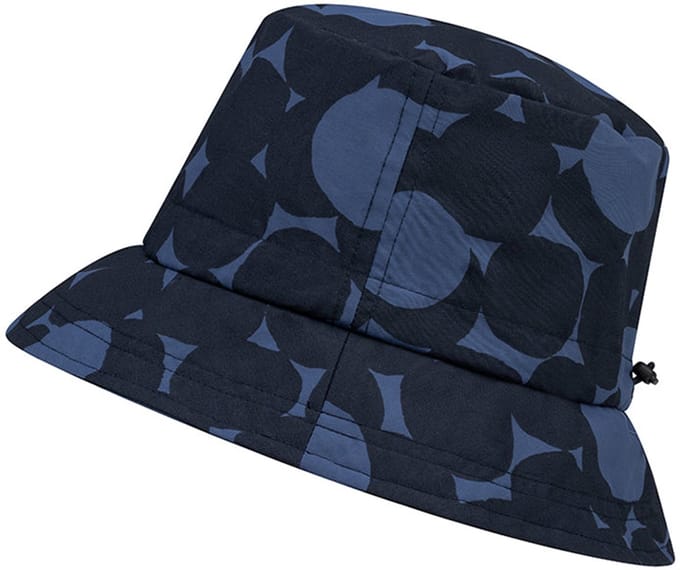 Happy Rainy Days Regenhoed Dames Regenhoedje Aop Blue