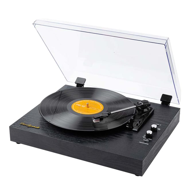 Disques vinyles LP, tourne-disque rétro, haut-parleurs intégrés, Gramophone Vintage, 3 vitesses, BT5.0 EU Plug