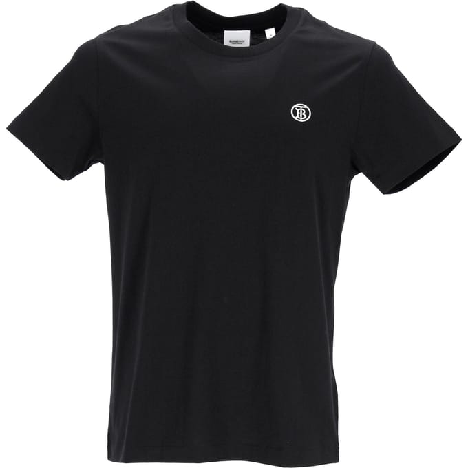 Burberry Logo Geborduurd T-Shirt