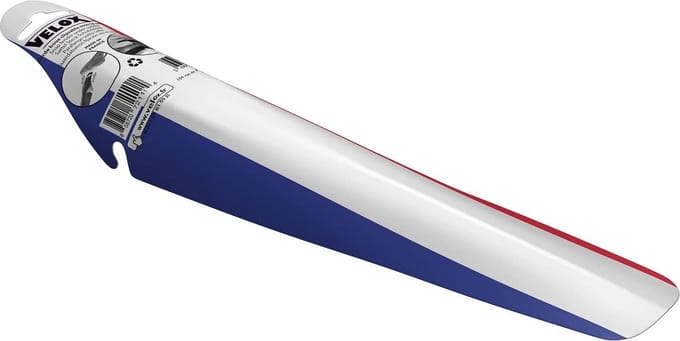 Sterk Fiets Spatbord Achter Verstelbaar Unisex Blauw Wit Rood