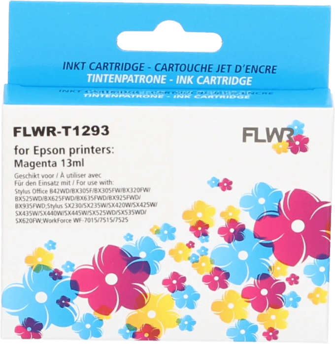 FLWR - Cartridges / Epson T1293 / magenta / Geschikt voor Epson