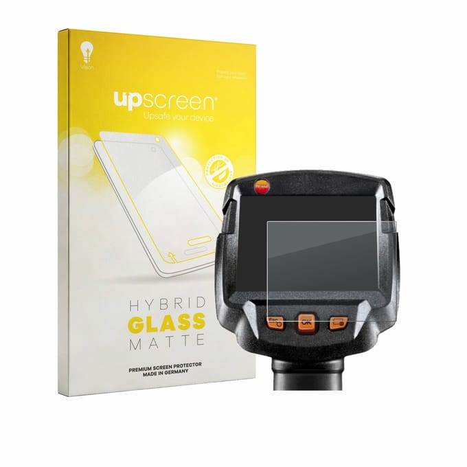 upscreen - Screenprotector voor Testo 872 - Folie Beschermfolie Beschermglas matte