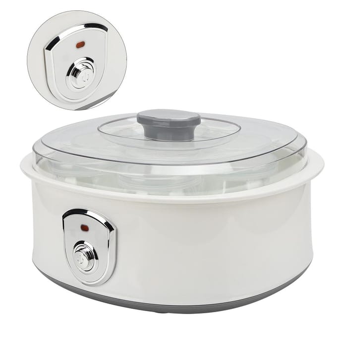 1.5L Yoghurtmaker Automatische Yoghurtmaker Machine Constante Temperatuur Fermentor voor Thuisgebruik white