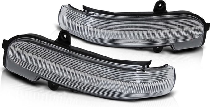 Knipperlichten spiegel MERCEDES W203 T203 CL203 00-07 WIT
