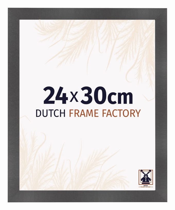 Fotolijst 24x30 cm - MDF - Zwart Mat - Praag