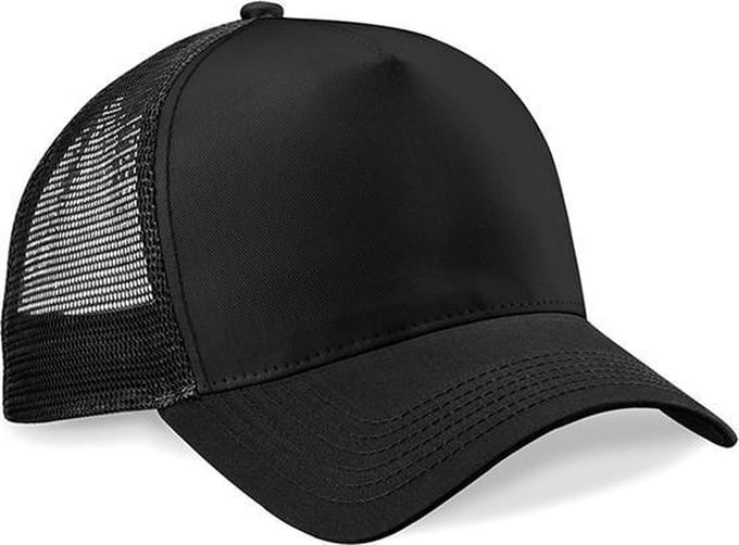 Beechfield - Trucker snapback - zwart